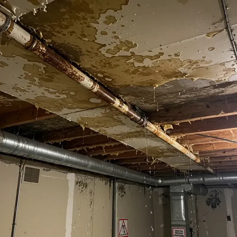 Ceiling Water Damage Repair in Brazil, IN